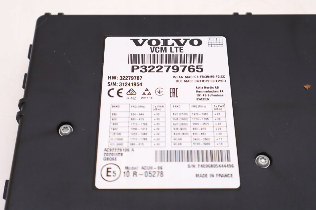 Volvo xc40 модуль vcm 32279765 Доставка