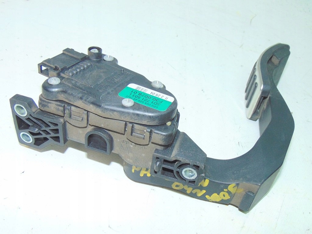 фото №7, Vw phaeton 3.0 tdi 04r педаль газу потенціометр