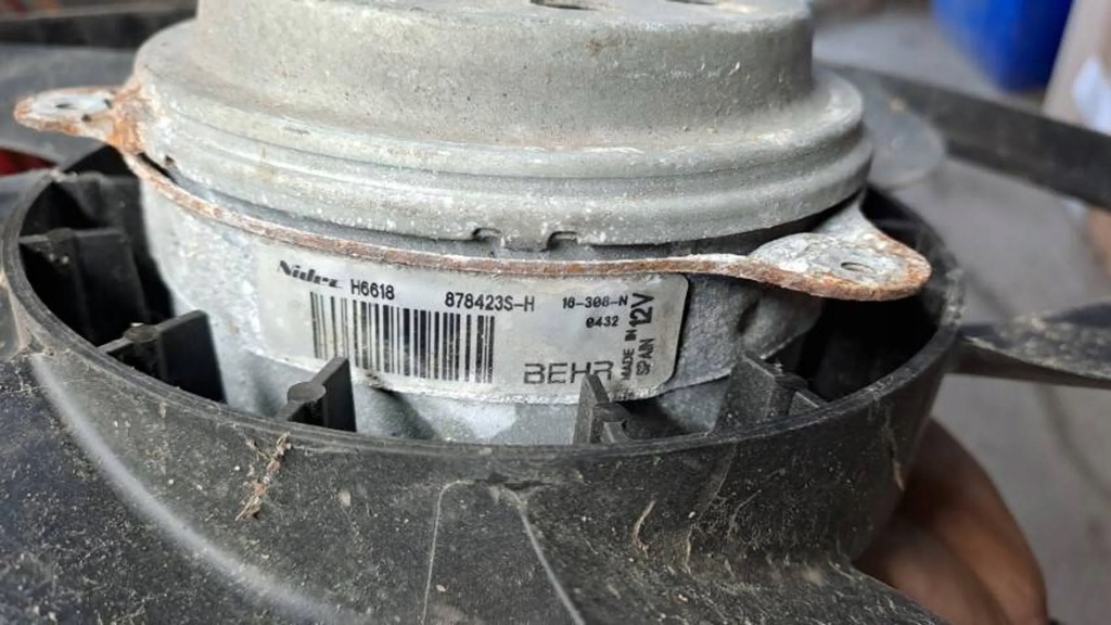 фото №5, M14 fiat ducato iii вентилятор радиатора 878423s