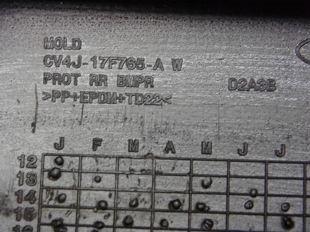 фото №10, Ford kuga ii mk2 накладка бампера задня спойлер дифузор