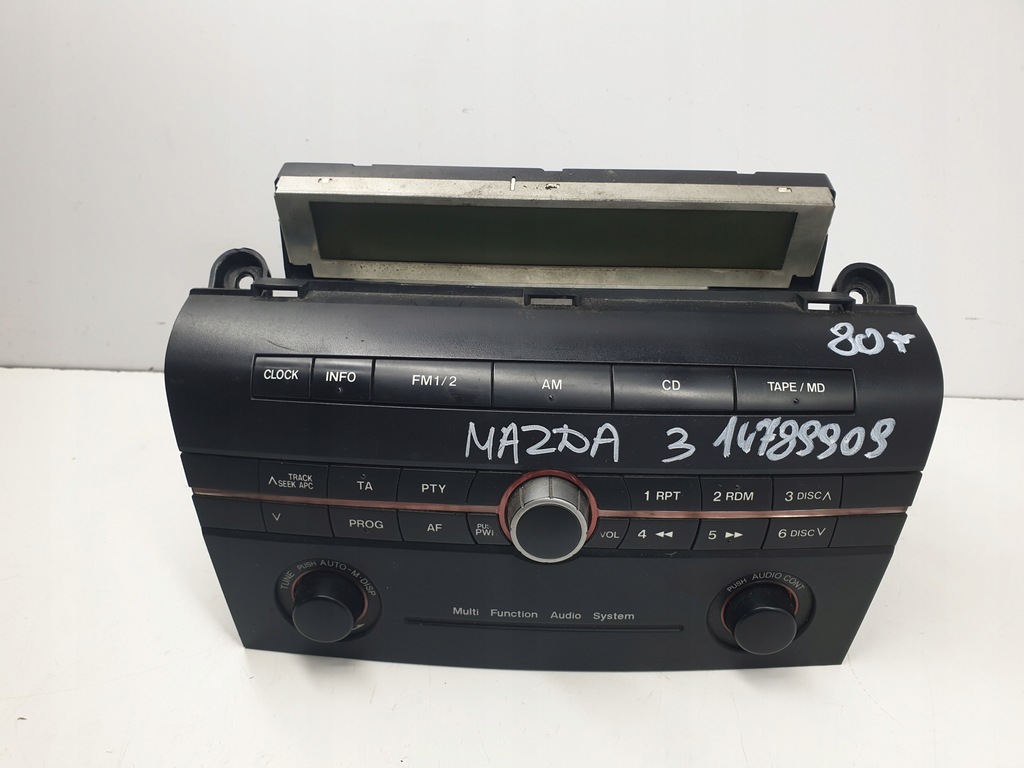 фото №1, Радіо mazda 3 i bk 14789900 дисплей