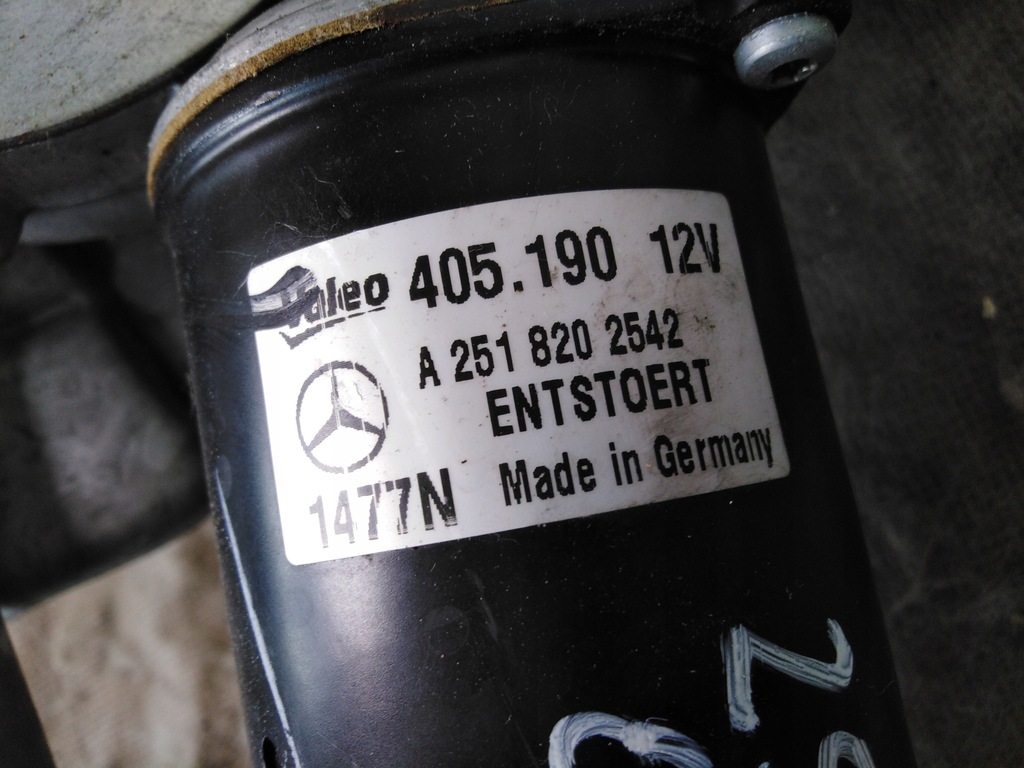 фото №7, Mercedes r w251 моторчик механизм дворник eu