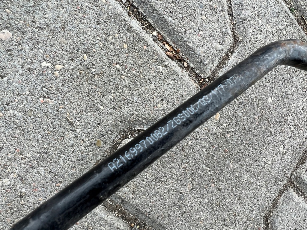 Шланг abc cl w216 a2169970082 в Украине