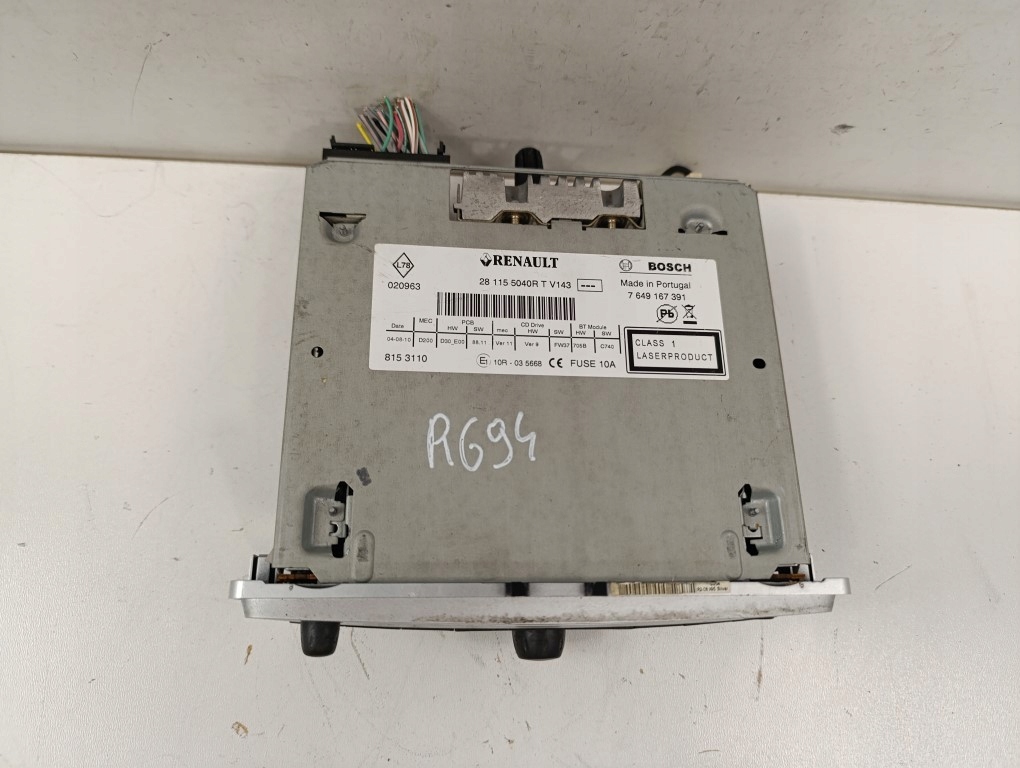 фото №2, Renault megane scenic iii радіо cd 281155040r