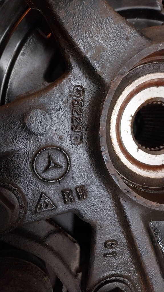 фото №6, Поворотный кулак ступица правый задняя a1643501408 mercedes ml w164 gl x164 r w251