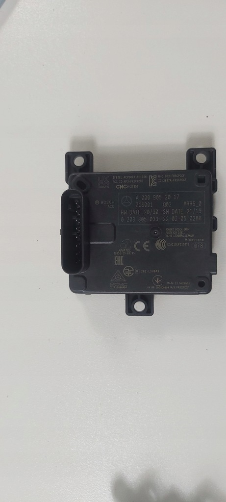 фото №1, Mercedes w223 a0009052017 радар distronic acc