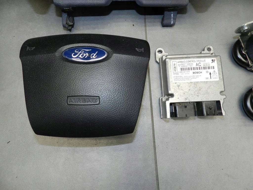 фото №10, Ford galaxy mk3 панель приладів подушки безпеки ремені