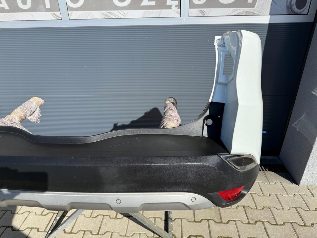 фото №10, Renault espace v бампер задний kompletny 6xpdc цвет teqnc белый перламутр