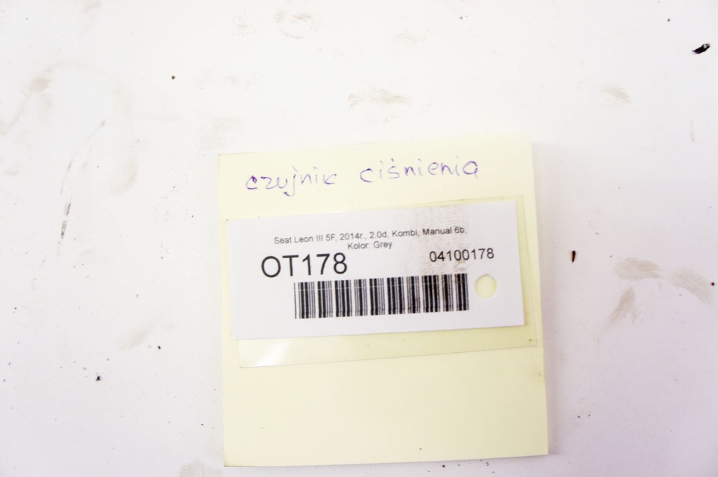 фото №5, Ot178 seat leon iii 5f 2.0d датчик давления