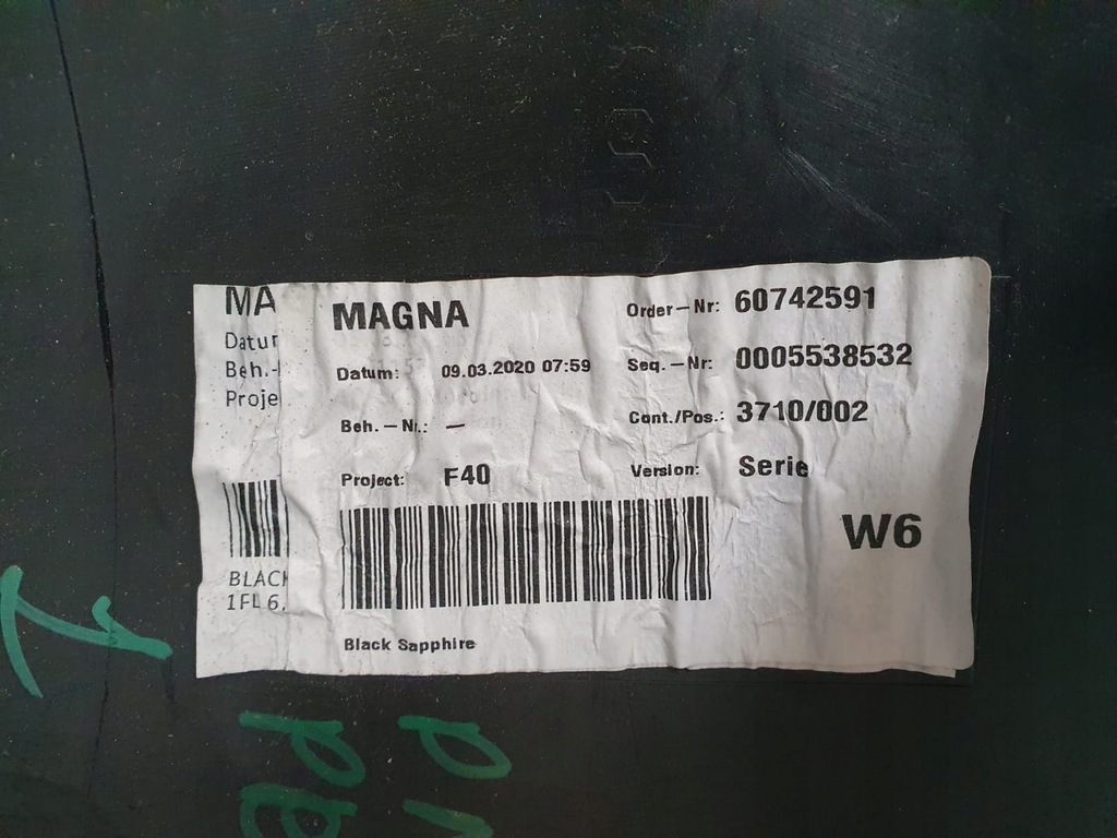 фото №15, Бампер задня задній bmw 1 f40 pdc