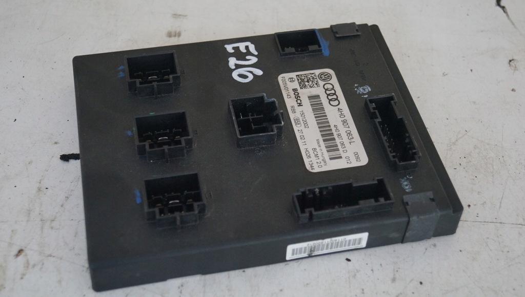 фото №5, Модуль комфорта audi vw 4h0907063l