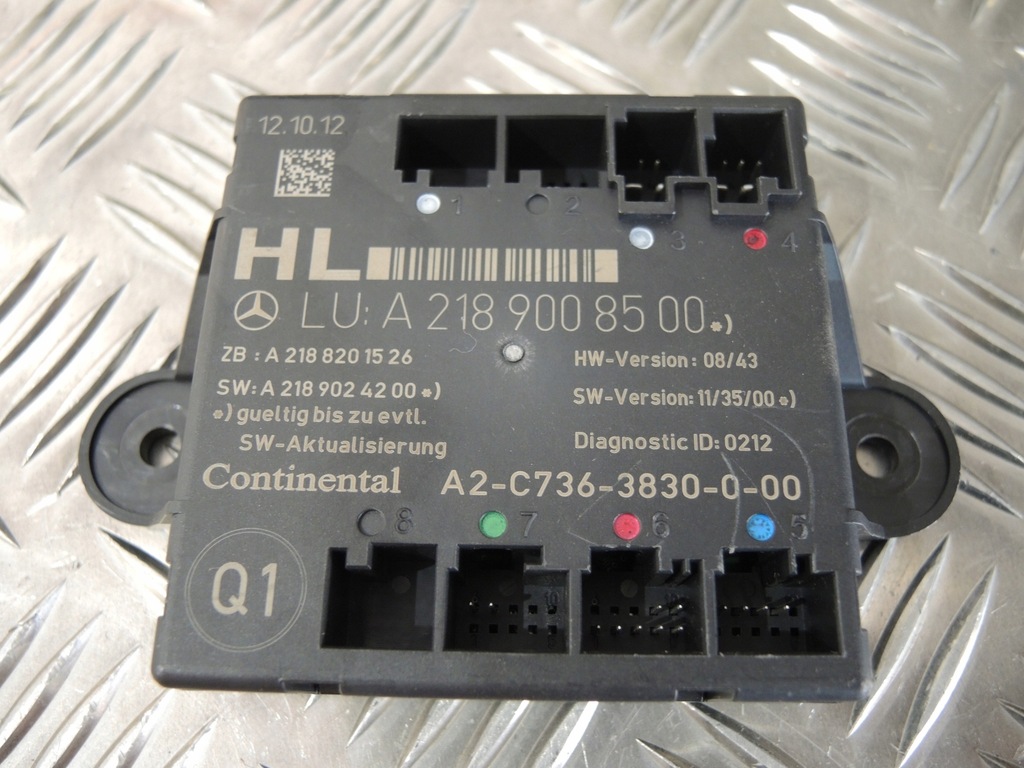 фото №1, Модуль двері лівий задня mercedes w218 a2189004014