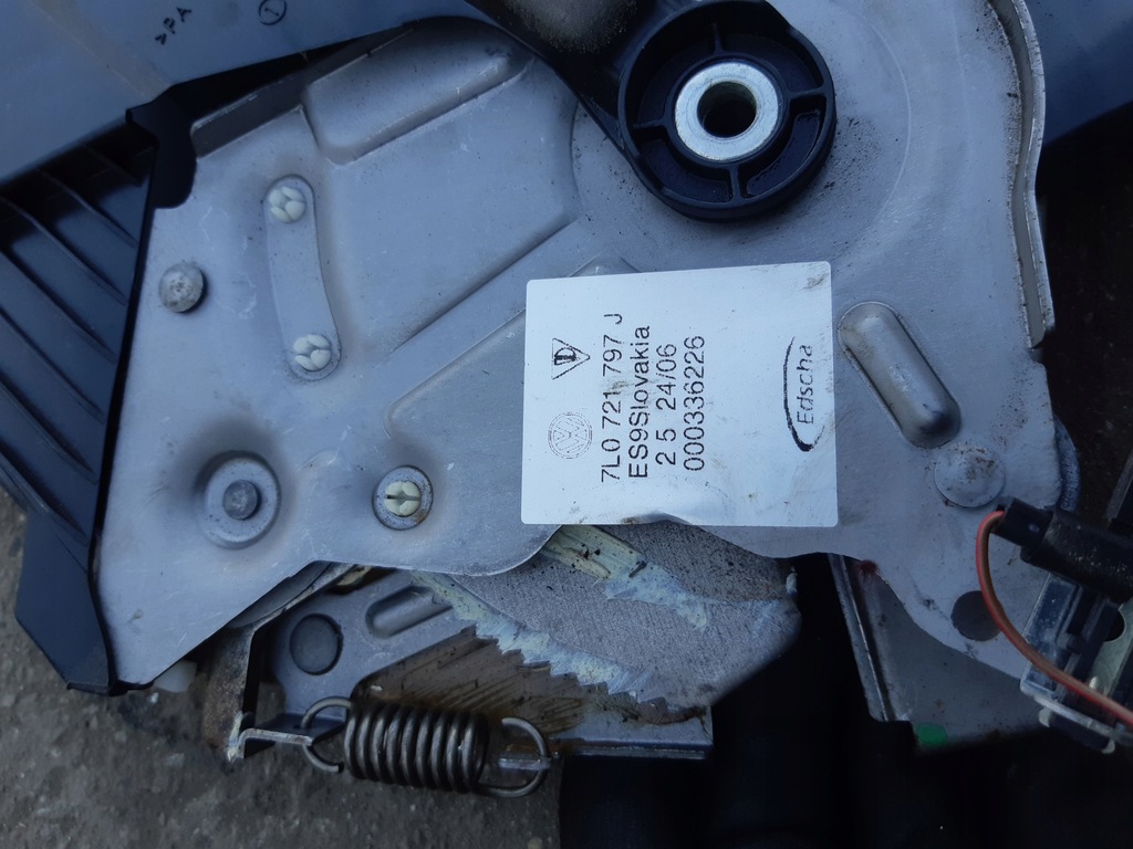 фото №5, Audi q7 4l педаль важіль гальма стояночного ручного 7l0721797j