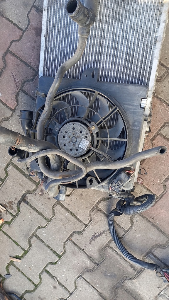 фото №8, Радиатор +вентилятор opel astra