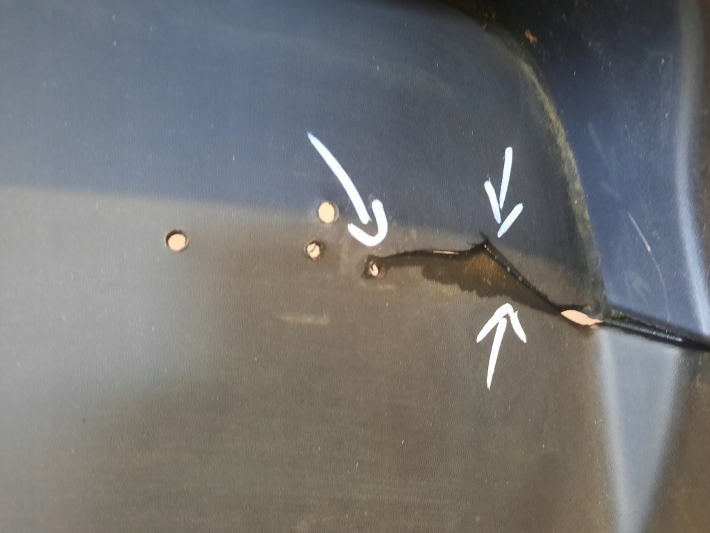 Renault megane 3 10-16 бампер задний задний 850220009 Недорого