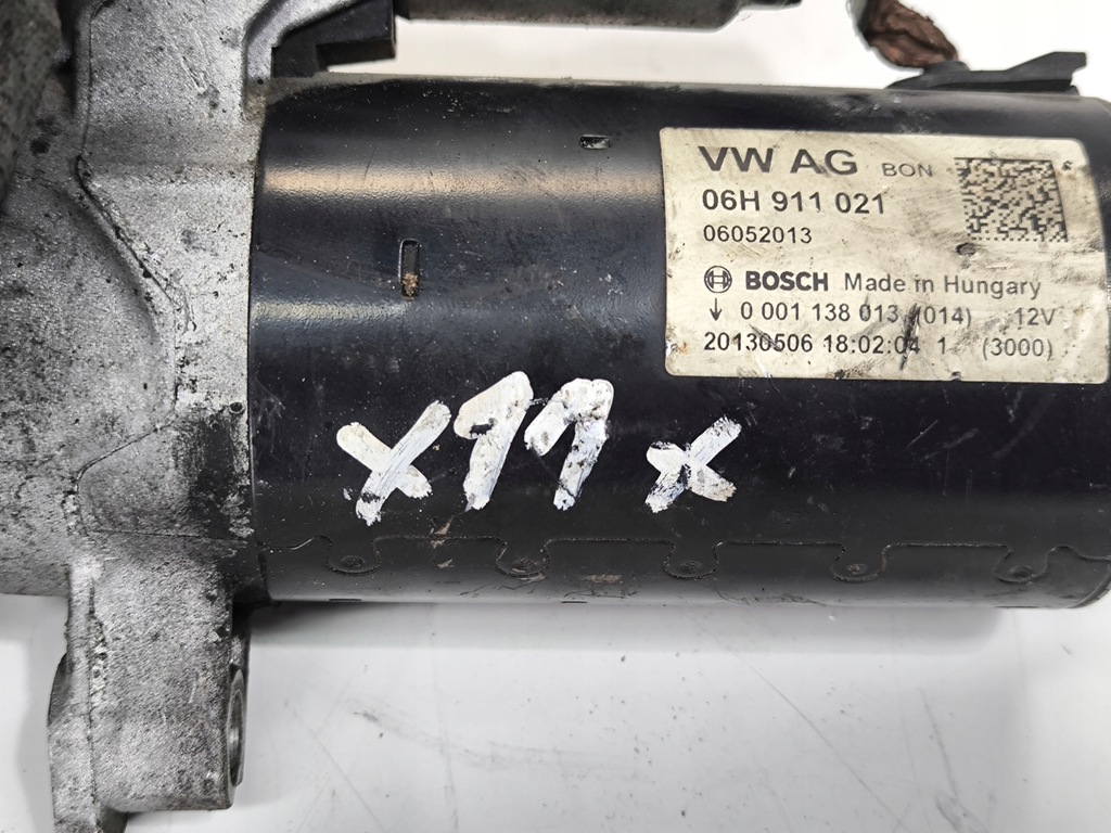 фото №9, Стартер vw audi a4 a5 1.8 2.0 tfsi tsi 06h911021 11 bosch оригинал !!!