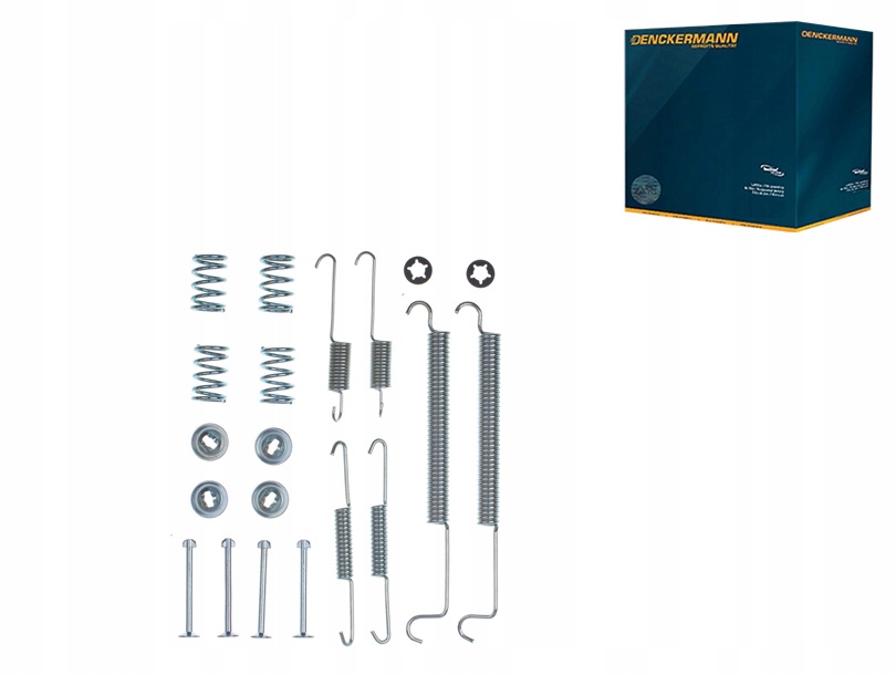 фото №1, Denckermann b160172 набор дополнительных, тормозные колодки тормозные