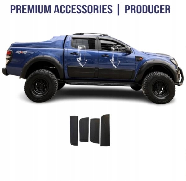 фото №2, Боковой защита дверь ford ranger t6-t7-t8 2012-2022
