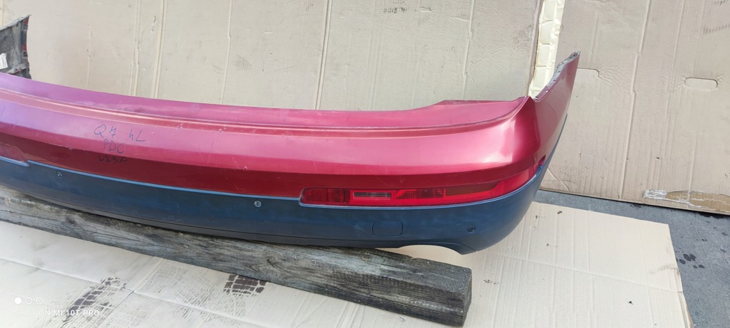 фото №6, Бампер задний задняя audi q7 4l pdc lz3f комплект