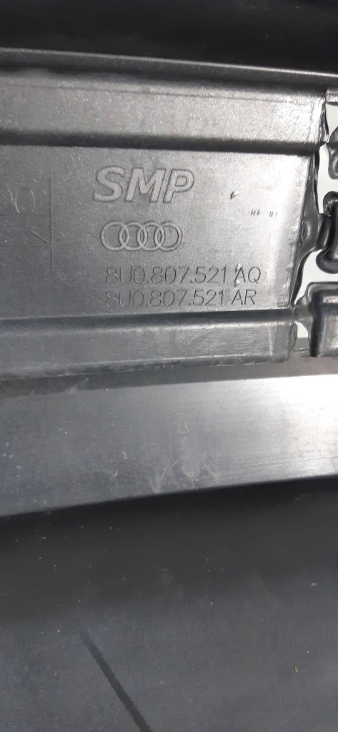 Купить Audi q3 s-line диффузор накладка бампера задняя 8u0807521aq