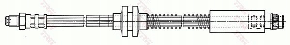фото №1, Trw phb444 шланг тормозной гибкий
