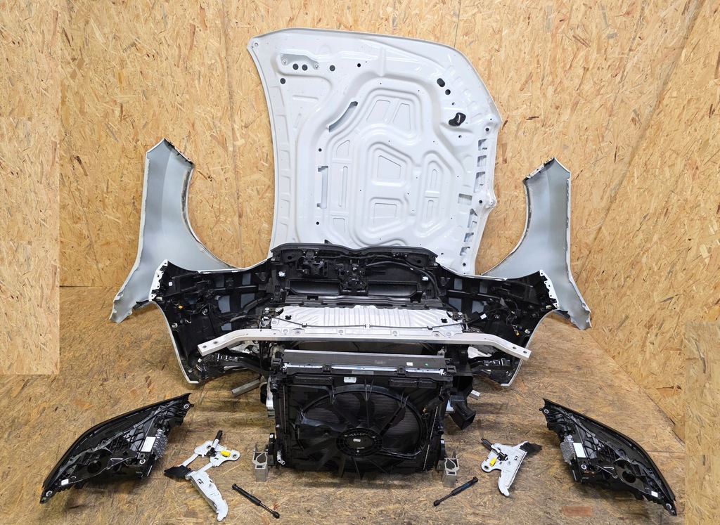 фото №10, Bmw x3 g45 kompletny перед радиатор бампер капот крыло лампы m-pakiet