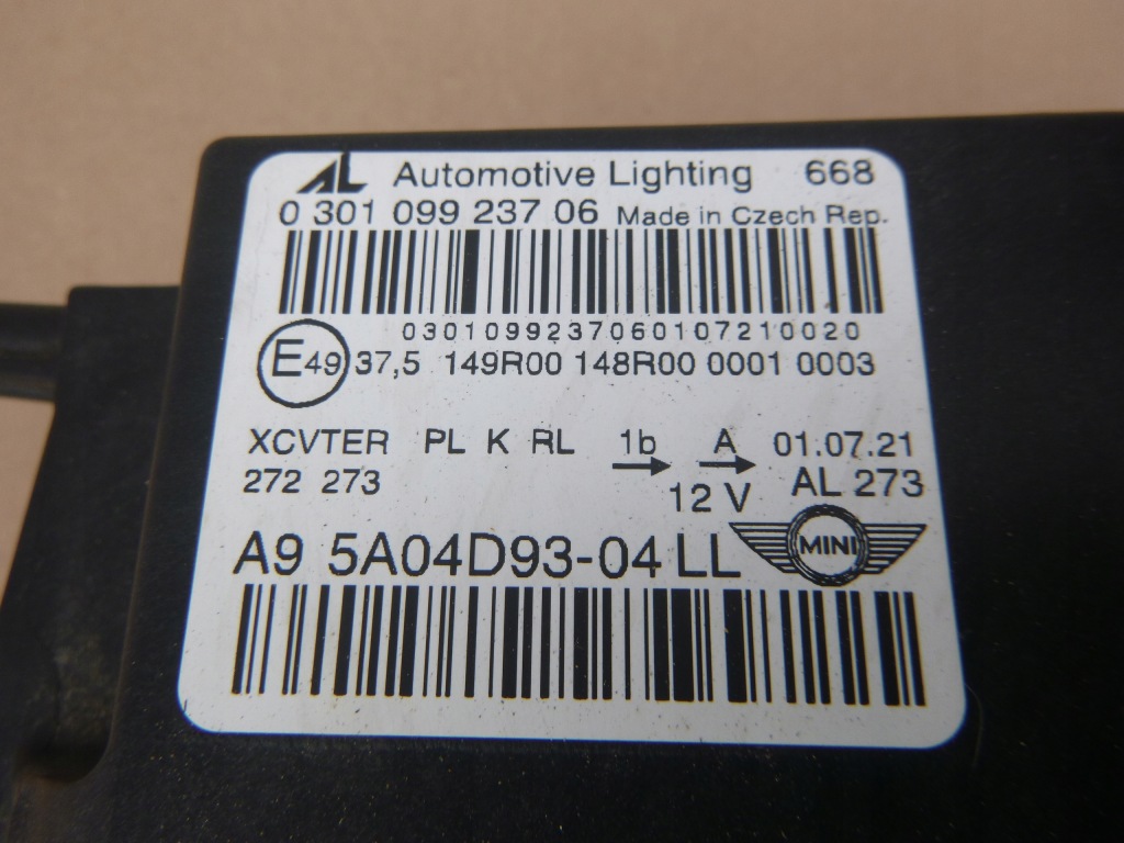 Фара ліва лівий full led mini f60 countryman рестайлінг  20- Доставка