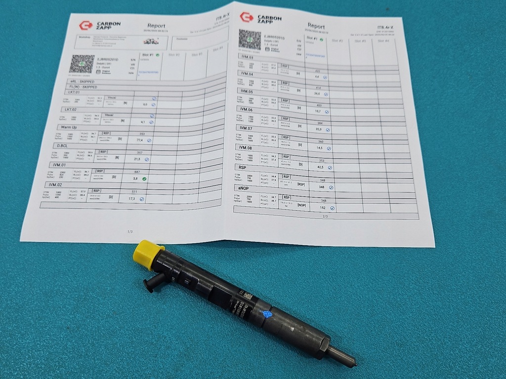 фото №1, Проверенный форсунка renault thalia i ejbr05101d 1.5 dci