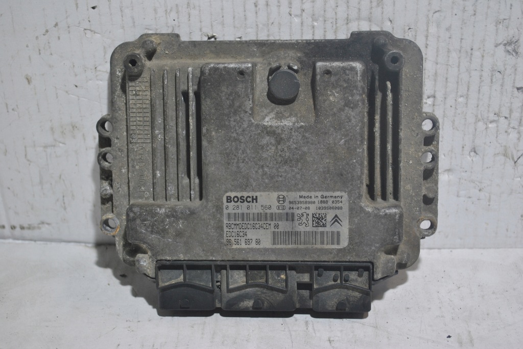 фото №1, Бортовий комп'ютер двигуна peugeot 206 9656169780