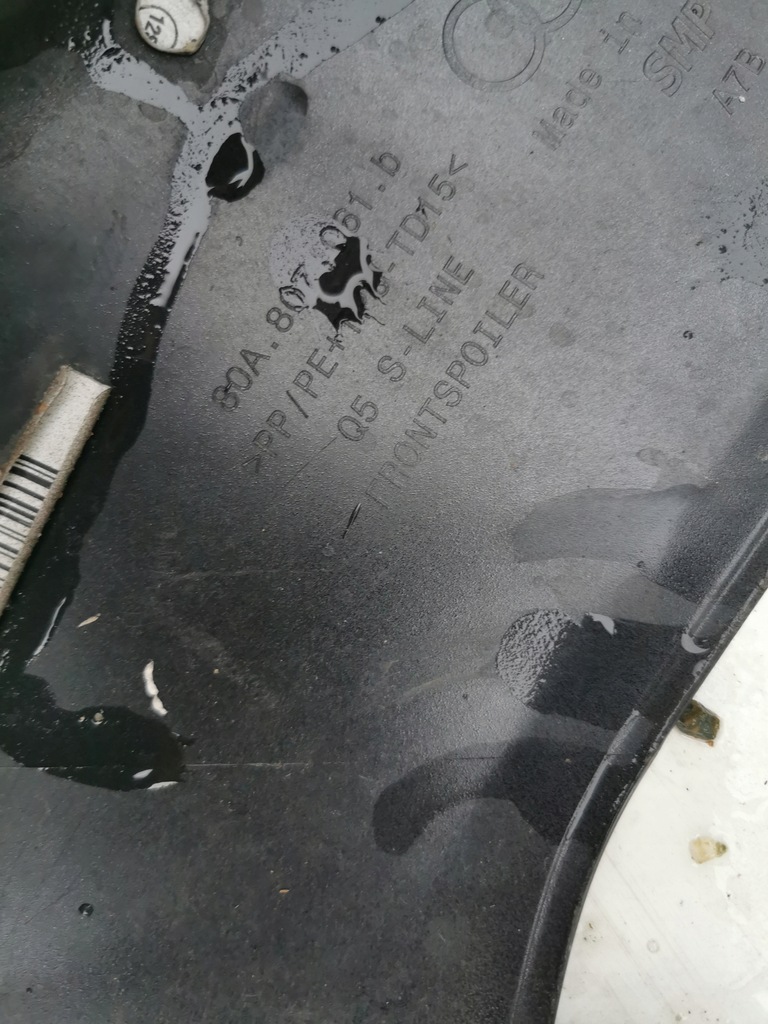 фото №12, Бампер перед правый audi q5 80a 80a807103f