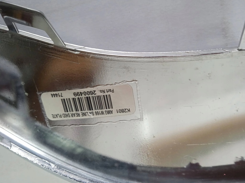 фото №14, Молдинг бампера задня mercedes-benz amg gle w166