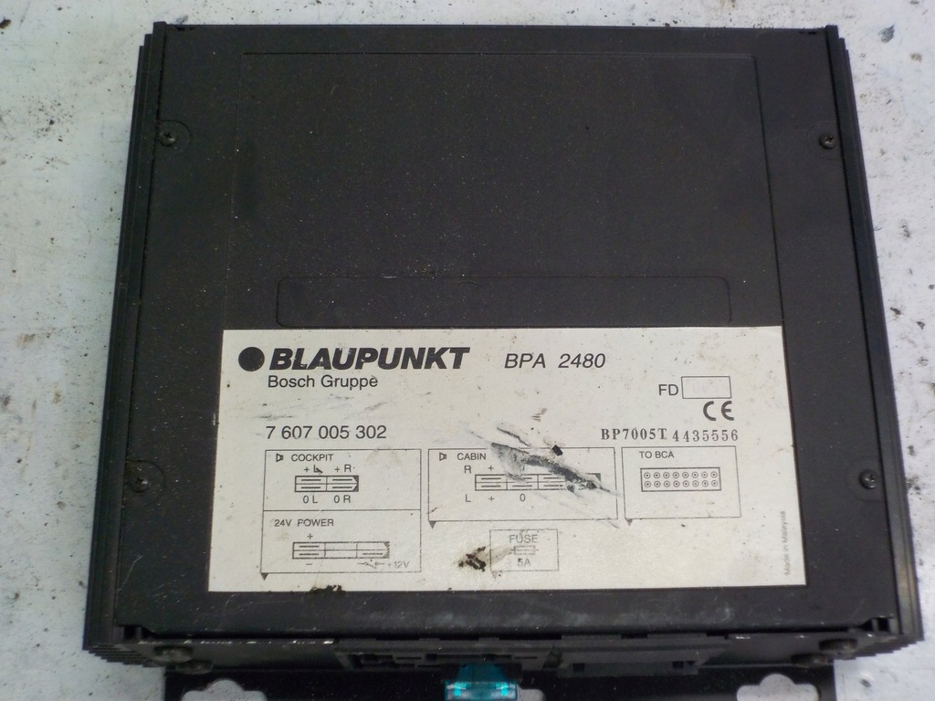 фото №1, Автобус bova усилитель blaupunkt