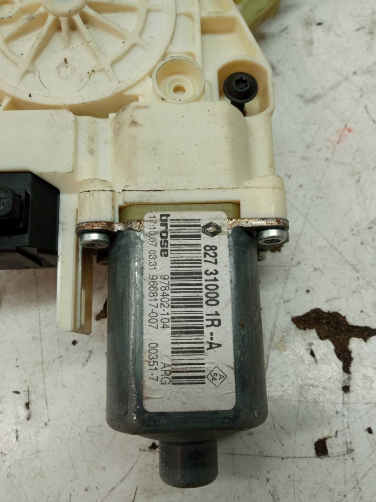 фото №6, Механізм скло лівий задня kombi 827310001ra renault laguna iii 2007-