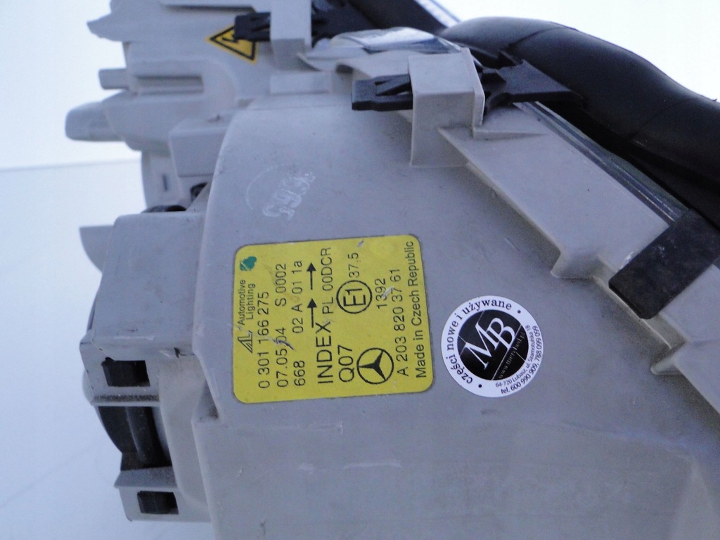 фото №11, Mercedes c klasa w203 s203 203 przed liftem лампа левая ксенон bi-xenon