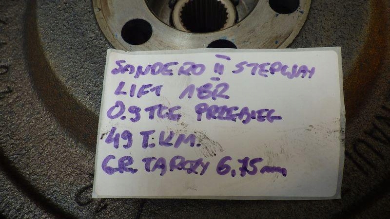 фото №10, Зчеплення повний 49 tys. km dacia sandero ii stepway 0.9 tce 123115669r