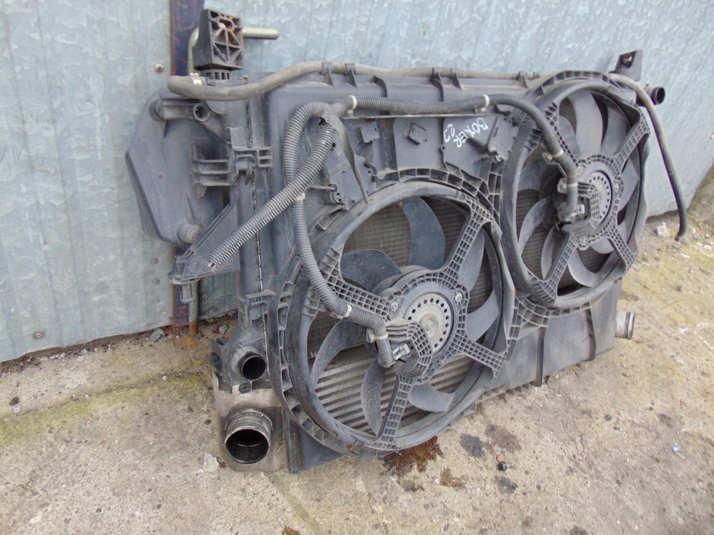 фото №5, Комплект радиатор peugeot boxer 2006- 2.2 hdi