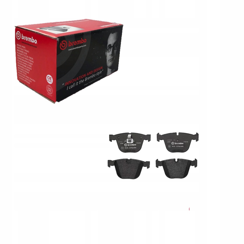 фото №1, Brembo гальмівні колодки гальмівний. bmw 7 e65/e66 01- задня