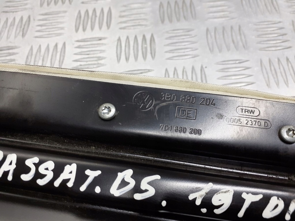 фото №4, Подушка подушка безопасности пассажира vw passat b5