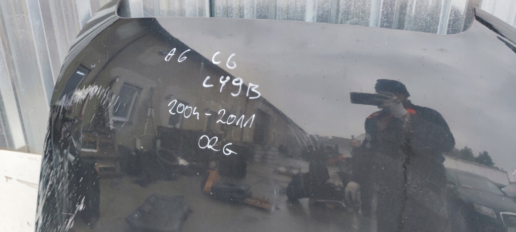 Капот крышка двигателя audi a6 c6 ly9b 2004-2011 оригинал ! с Разборки