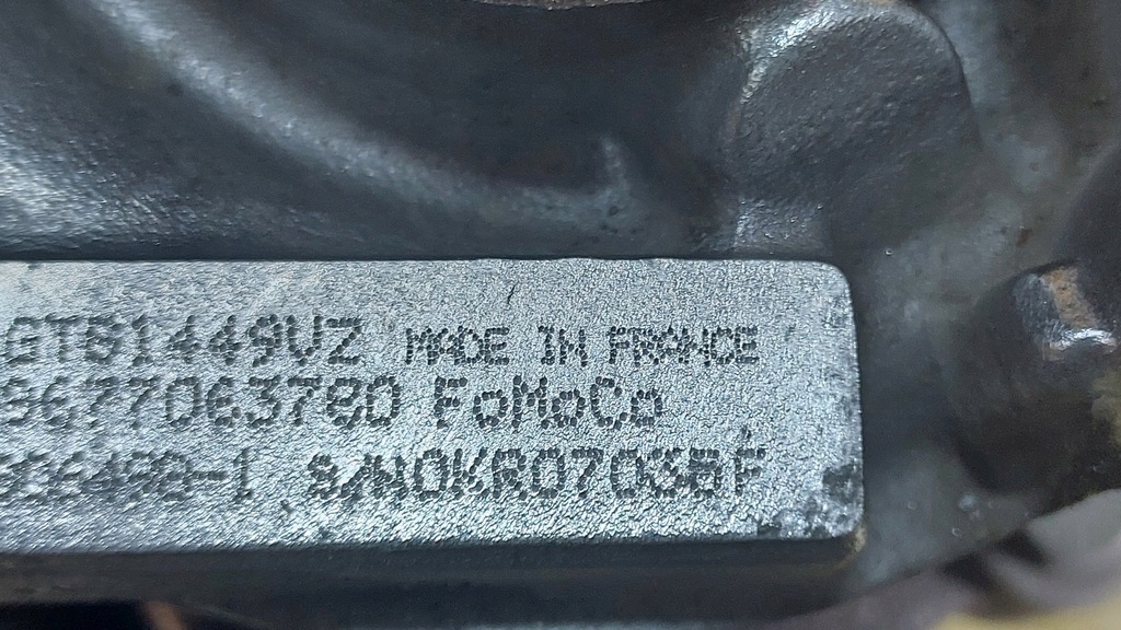 фото №6, Ford оригинальный номер 9677063780 турбонагнетатель