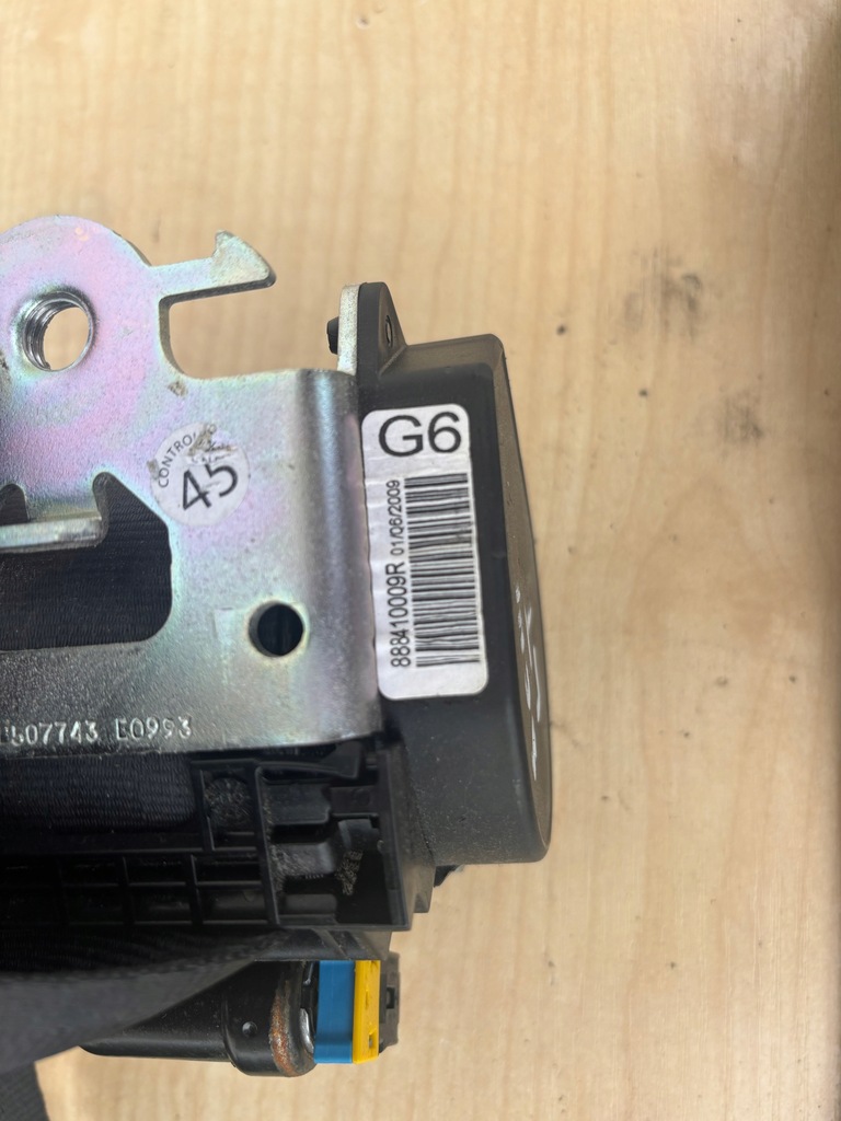 фото №4, Pas лівий задня з натягувач scenic iii