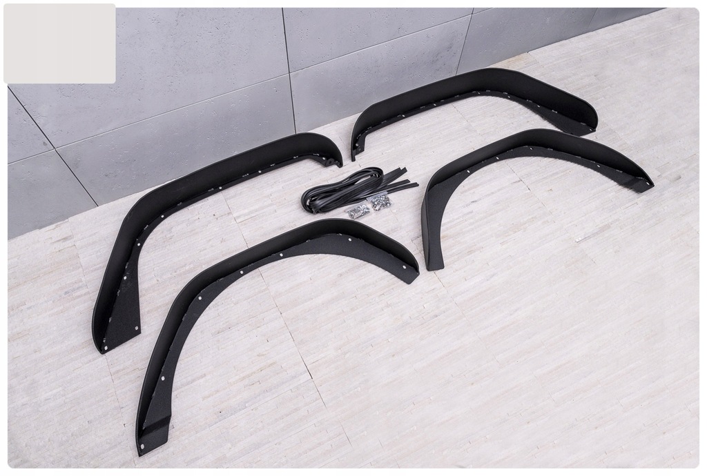 фото №8, Jeep wrangler jl расширители крыльев сталь 2018+