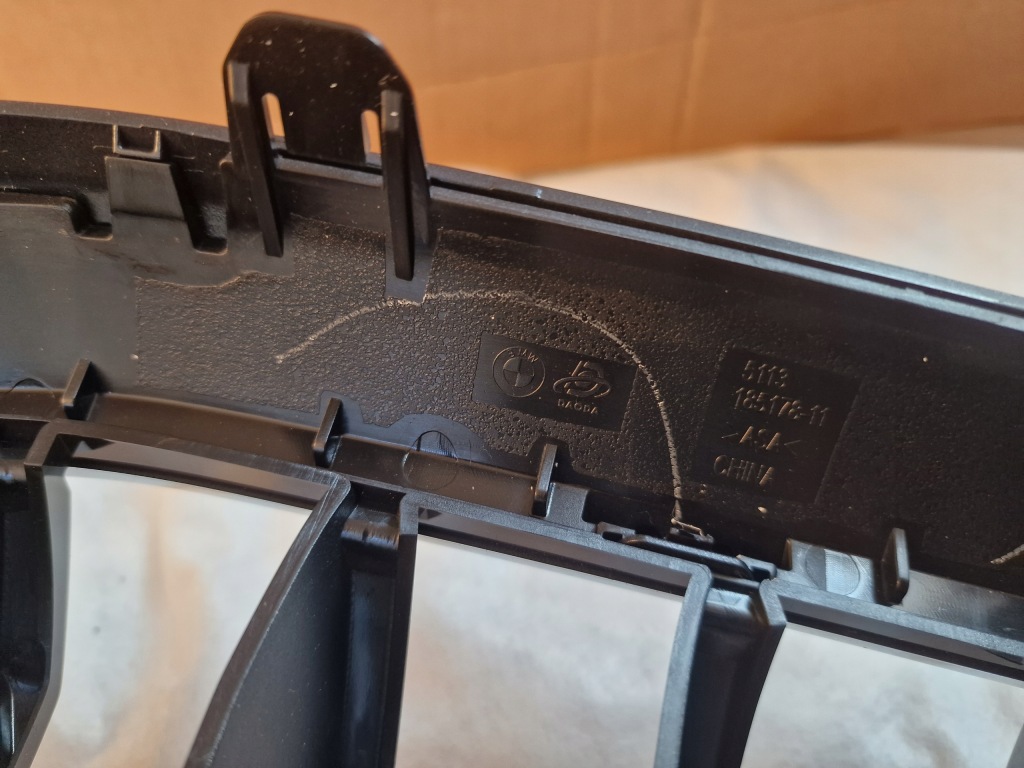 фото №10, Решётка радиатора решётка радиатора решётки радиатора bmw 5 g30 g31 f90 lift lci 51129852168 новый aso oem