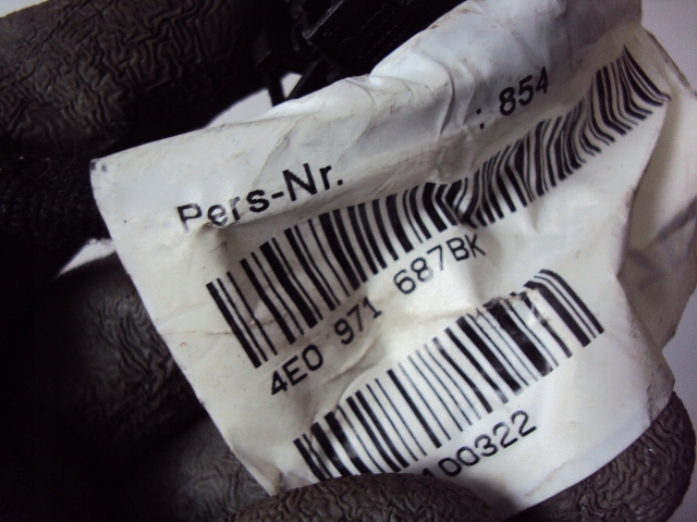 фото №4, Електропроводка двері лівий задня audi a8 d3 2002-2009