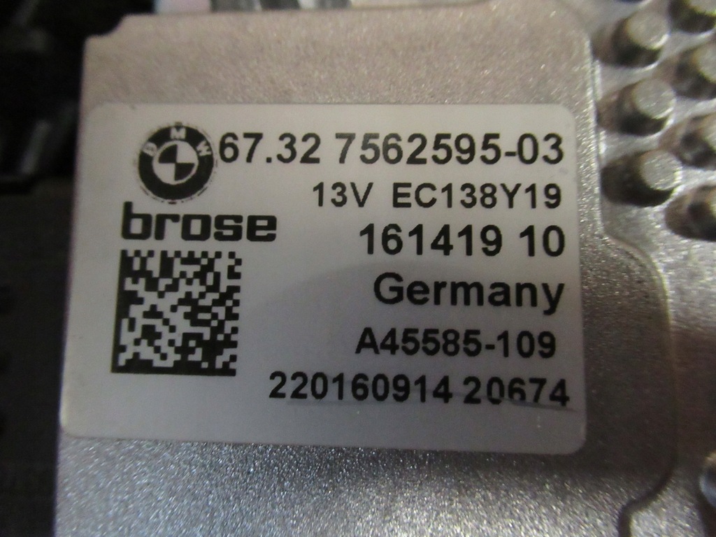 фото №5, Bmw x3 f25 f26 m40i вентилятор радиатора 7562595