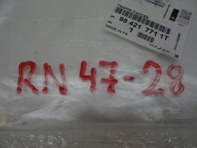 фото №8, Peugeot 408 p54 заглушка защита фаркоп бампера передний nowa