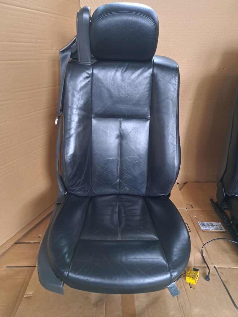 фото №10, Сиденья заднее сиденье czarna кожа электрический с подогревом bmw e64