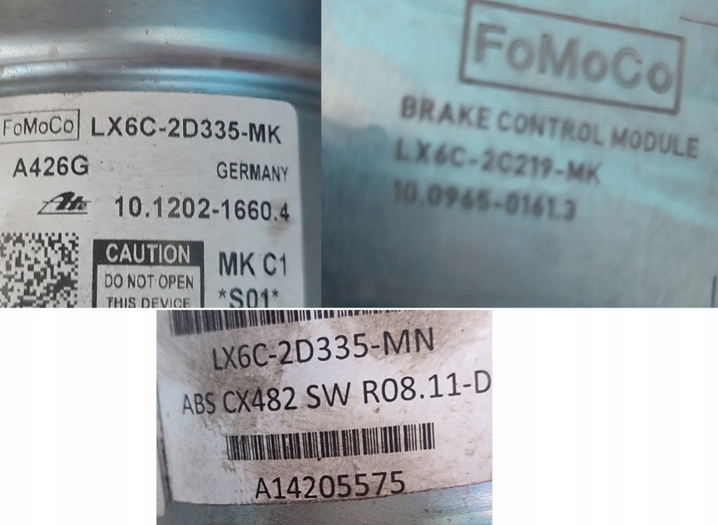 фото №7, Kuga escape mk3 насос abs тормозная усилитель тормозов серво