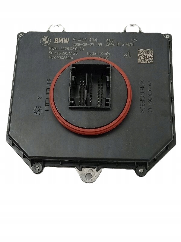 фото №1, Bmw новый модуль преобразователь led 8491414 flm high