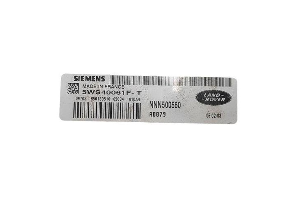 фото №1, Бортовий комп'ютер двигуна ecu land rover range rover sport l320 5ws40061ft 2.7l